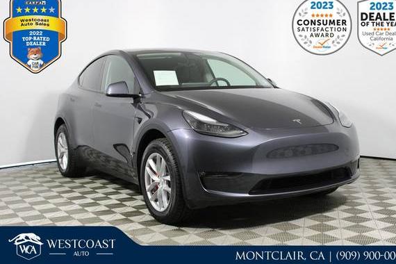 TESLA MODEL Y 2022 7SAYGDEF0NF397160 image